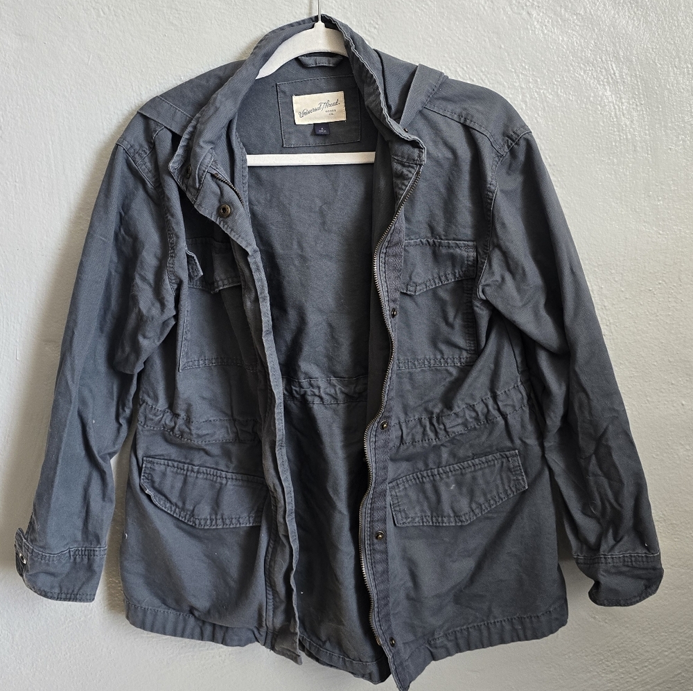 Universal Thread Women's Gray Military Jacket